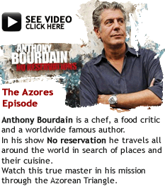 Veja um resumo do episódio de "No Reservations" nos Açores